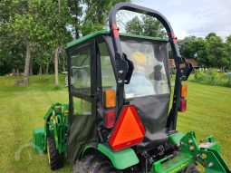 
										2017 John Deere 2025R Tractor with Loader, Tiller full									
