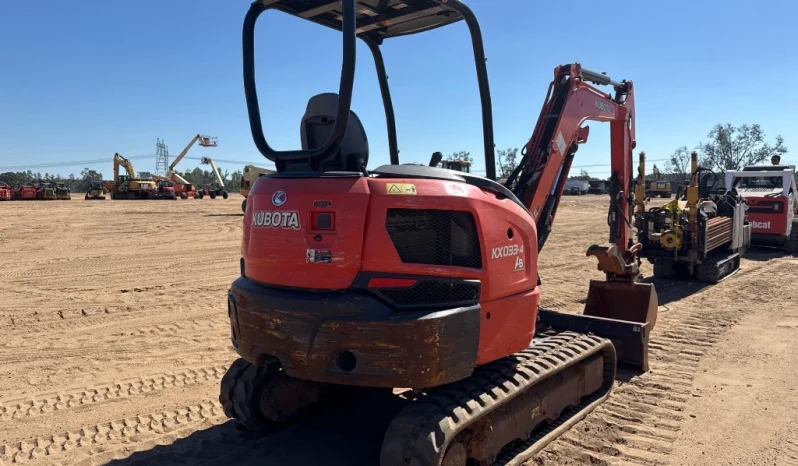 
								2020 Kubota KX033-4 Excavator full									