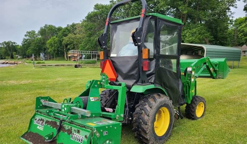 
								2017 John Deere 2025R Tractor with Loader, Tiller full									