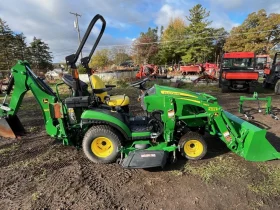 2018 John Deere 1025R Tractor – Loader, Backhoe & Mower